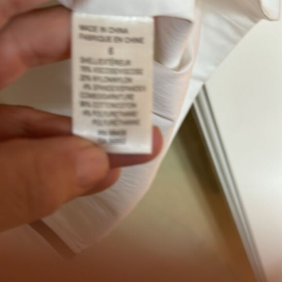 Theory Navy & White Color Block Dress NWOT Size 6 - Picture 3 of 10